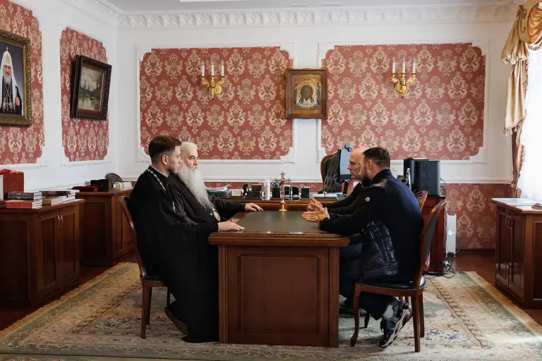Митрополит Лонгин и Николай Скобелин обсудили сотрудничество епархии и спортивных организаций