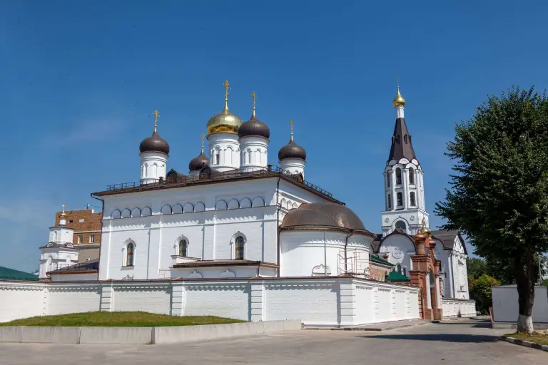 Новый храм Спасской обители