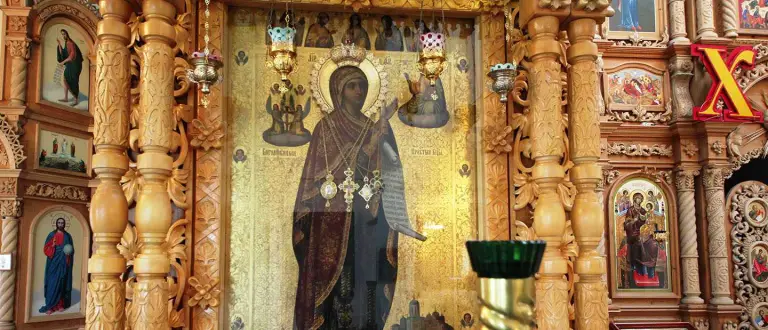 Чтимый список с древней иконы