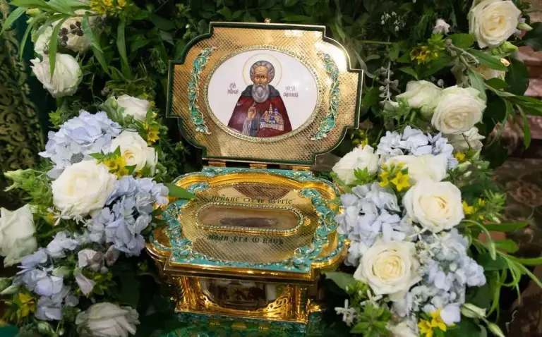 Обращение Митрополита Симбирского и Новоспасского Лонгина к принесению мощей преподобного Сергия Радонежского в Ульяновск