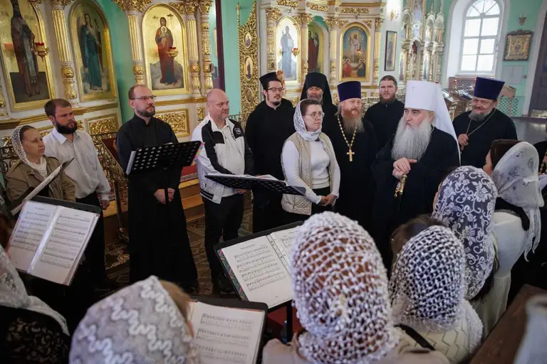 «Возможность петь на службе – большая радость для прихожан»