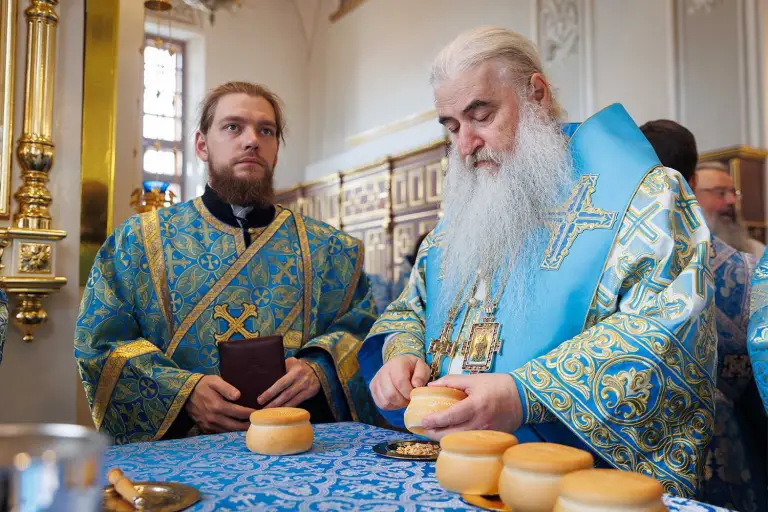Божественная литургия в Казанском кафедральном соборе г. Казани