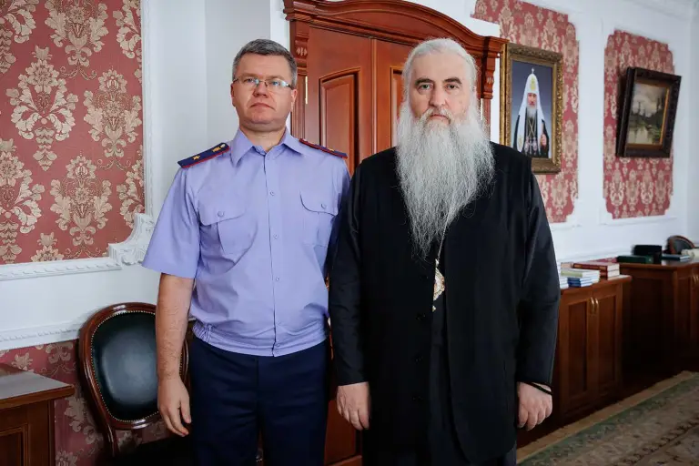 Состоялась встреча главы митрополии с руководителем Следственного управления СК РФ по Ульяновской области