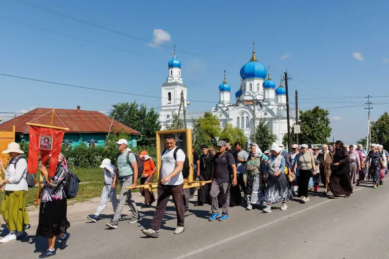 В Ульяновской области начался многодневный крестный ход