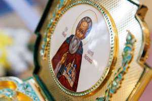 Завершилось пребывание мощей преподобного Сергия Радонежского в Симбирской епархии. Видео