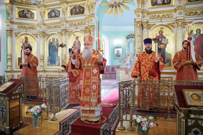 «Осенняя Пасха»: Воскресенско-Германовский храм отметил престольный праздник. Видеозарисовка