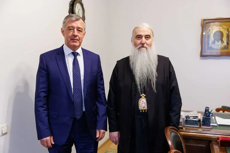 Митрополит Лонгин встретился с начальником управления министерства юстиции РФ по Ульяновской области