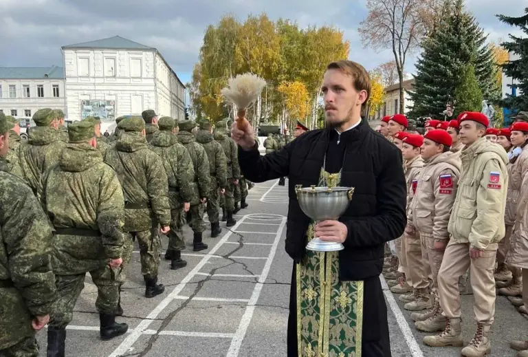 В Ульяновском МРУЦ состоялась церемония проводов мобилизованных воинов