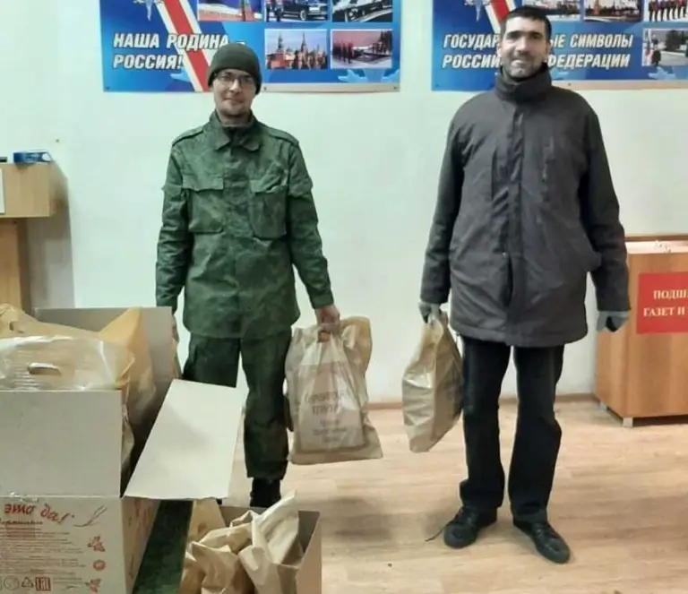 Участники молодежного клуба доставили помощь мобилизованным