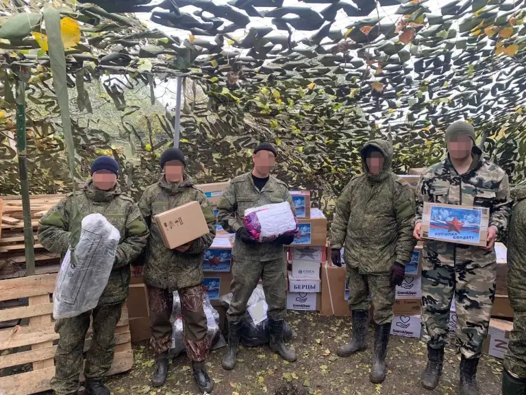 Передана гуманитарная помощь военнослужащим, находящимся в зоне СВО