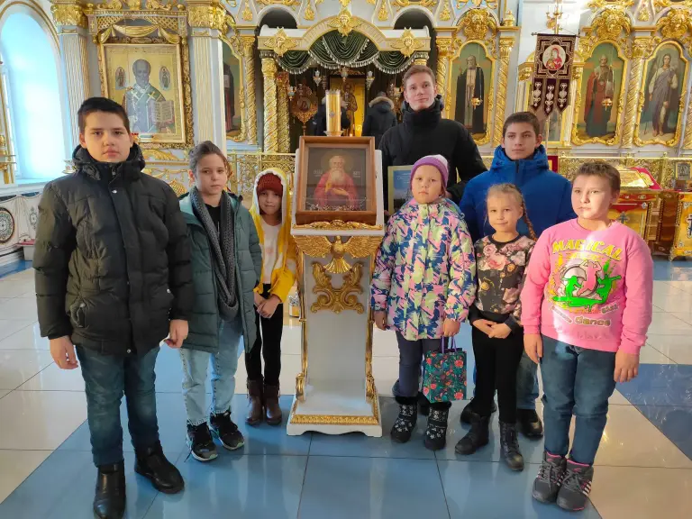 Детям из центра «Алые паруса» рассказали о святом Андрее Симбирском