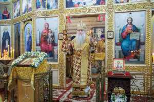 Божественная литургия в храме во имя святого благоверного великого князя Александра Невского г. Ульяновска