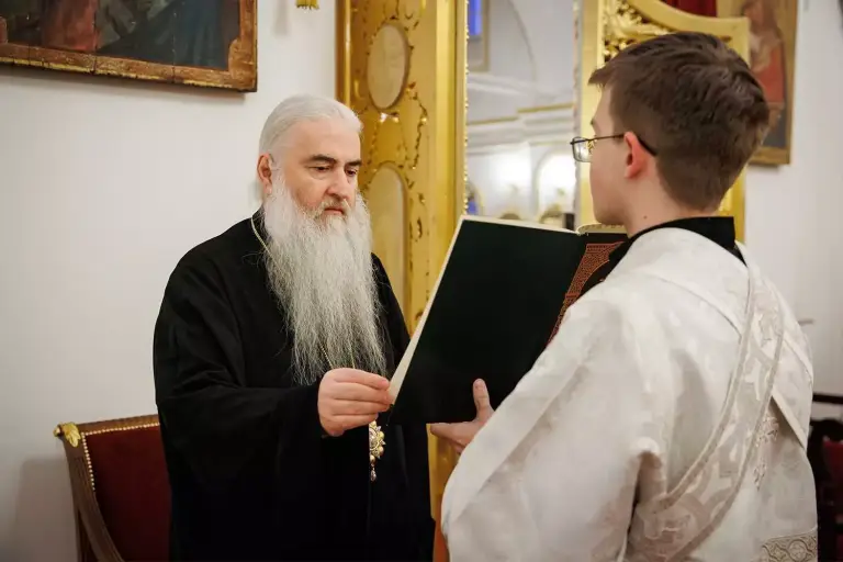 Всенощное бдение в Спасо-Вознесенском кафедральном соборе Ульяновска