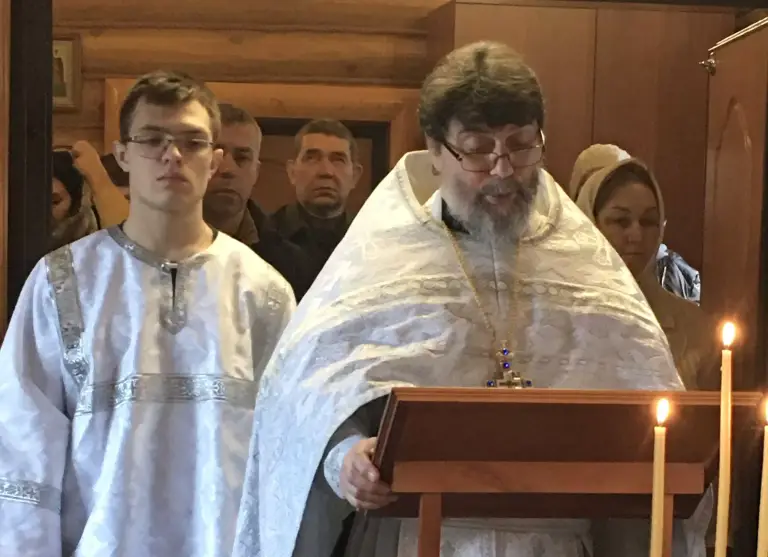 В праздник Крещения Господня совершено богослужение в Сергиевском храме Ульяновского института гражданской авиации