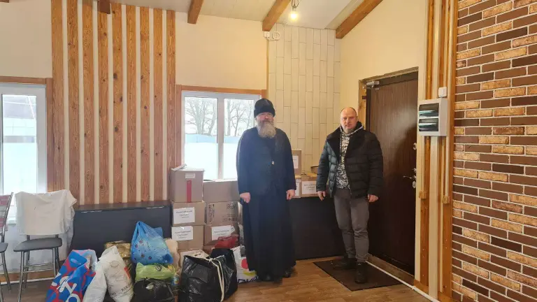Храм Сретения Господня отправил очередную партию гуманитарной помощи для нужд военнослужащих