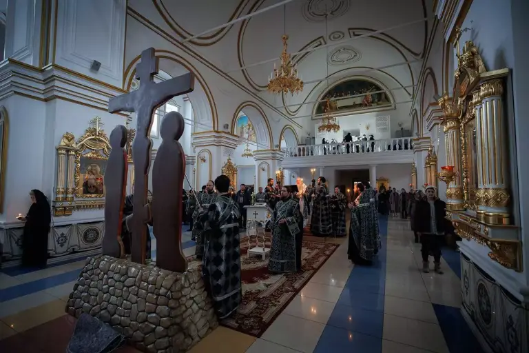 Пассия в Спасо-Вознесенском кафедральном соборе Ульяновска