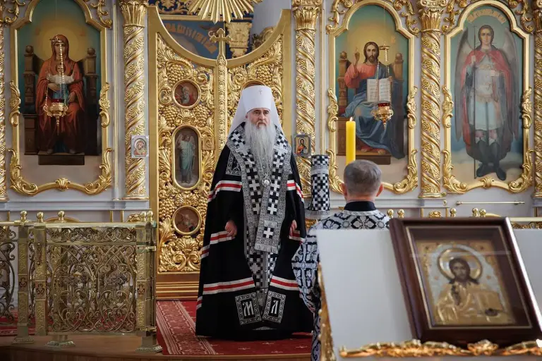 Уставное богослужение в Спасо-Вознесенском кафедральном соборе Ульяновска