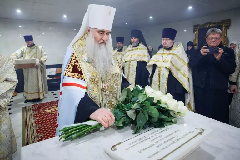 Панихида в Спасо-Вознесенском кафедральном соборе Ульяновска