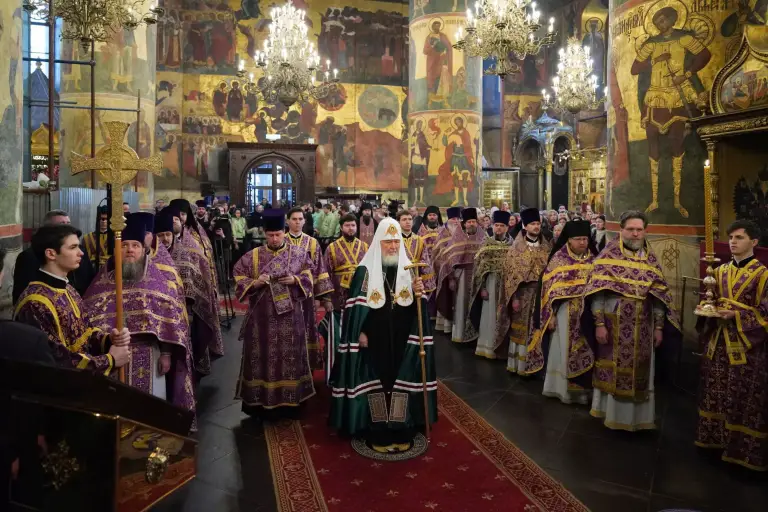 Патриаршая проповедь в день памяти святителя Ермогена после Литургии в Успенском соборе Московского Кремля