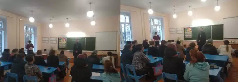 В Цильнинской средней школе прошла беседа об «Основах православной культуры»