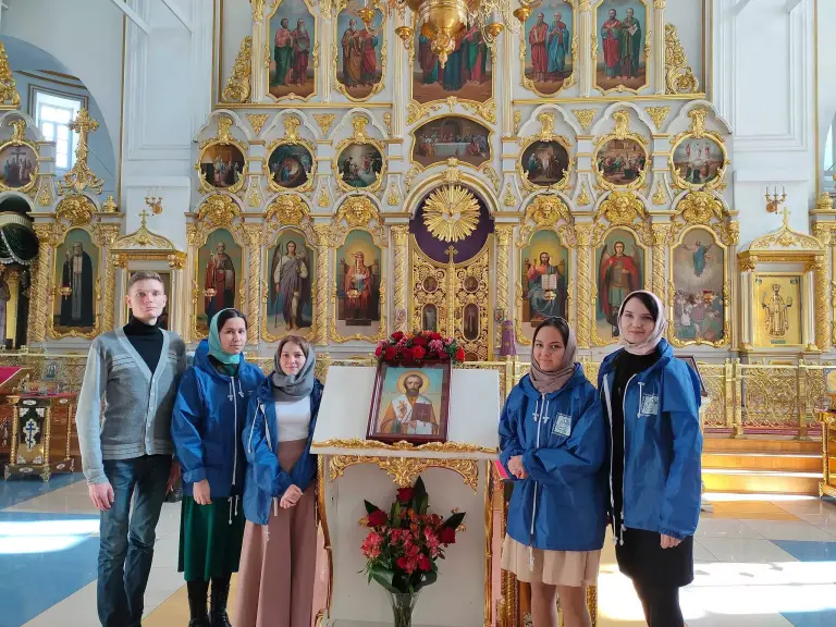 В дни проведения форума «Радость Слова» были организованы миссионерская площадка и дежурства православных добровольцев