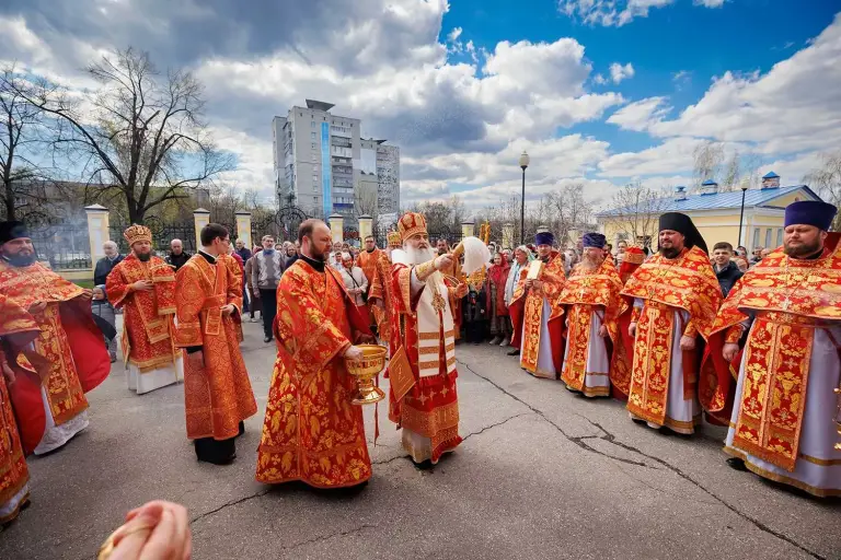 Вспоминая апостола Фому: в Симбирской епархии прошли крестный ход и концерт на Антипасху