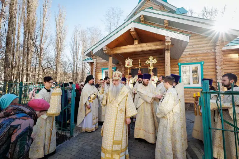 Освящен новый храм при наркологической больнице Ульяновска