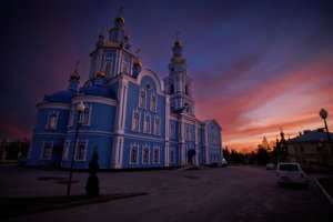 Утреня Великой Пятницы в Спасо-Вознесенском кафедральном соборе г. Ульяновска