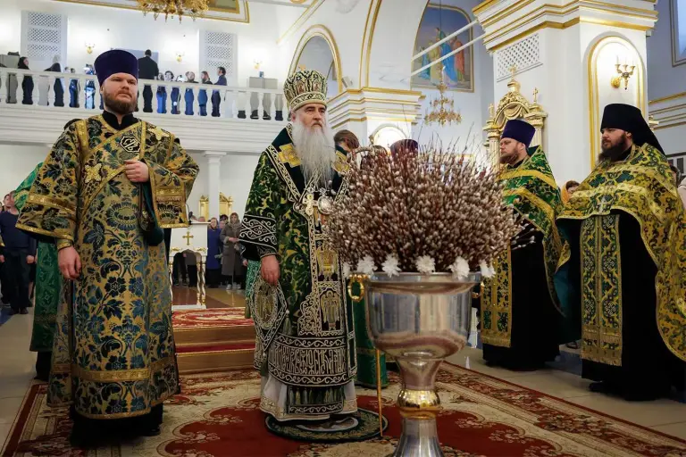 Всенощное бдение в Спасо-Вознесенском кафедральном соборе Ульяновска