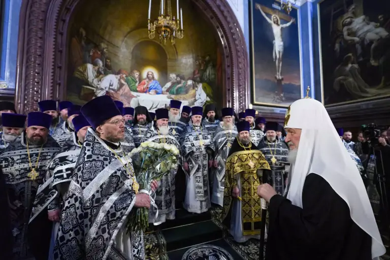 Патриаршая проповедь в Великий Понедельник после Литургии в Храме Христа Спасителя