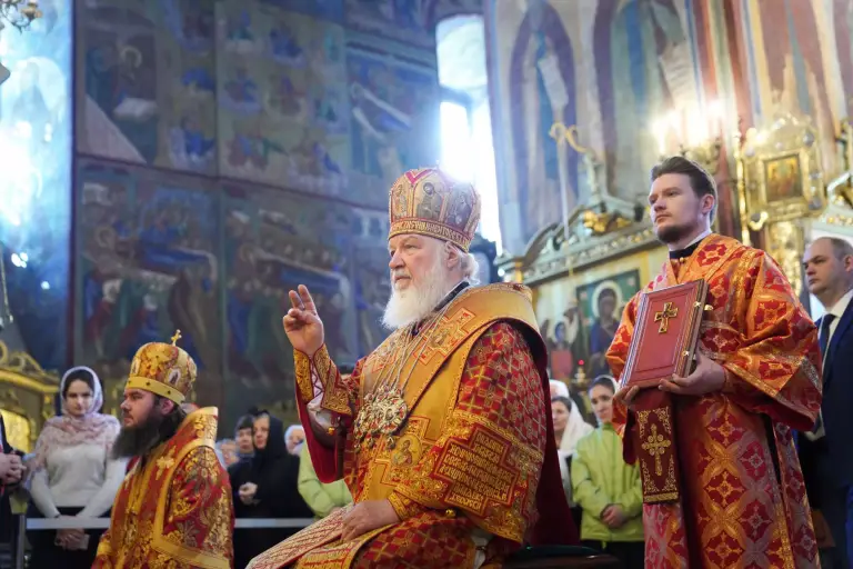 Слово Святейшего Патриарха Кирилла в пятницу Светлой седмицы в Троице-Сергиевой лавре