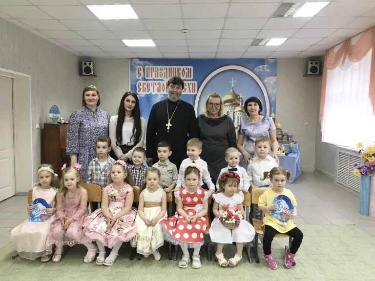 В детско-юношеском центре «Ковчег» состоялся пасхальный утренник