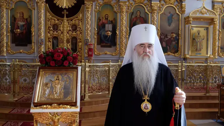 Видеопоздравление Митрополита Симбирского и Новоспасского с праздником Светлого Христова Воскресения