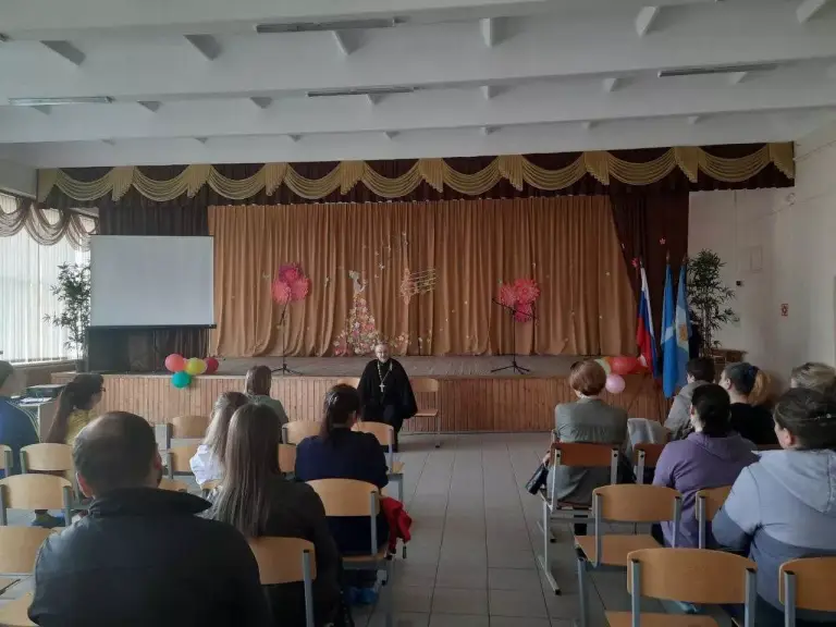 В лицее № 45 прошло родительское собрание по поводу выбора модуля ОПК