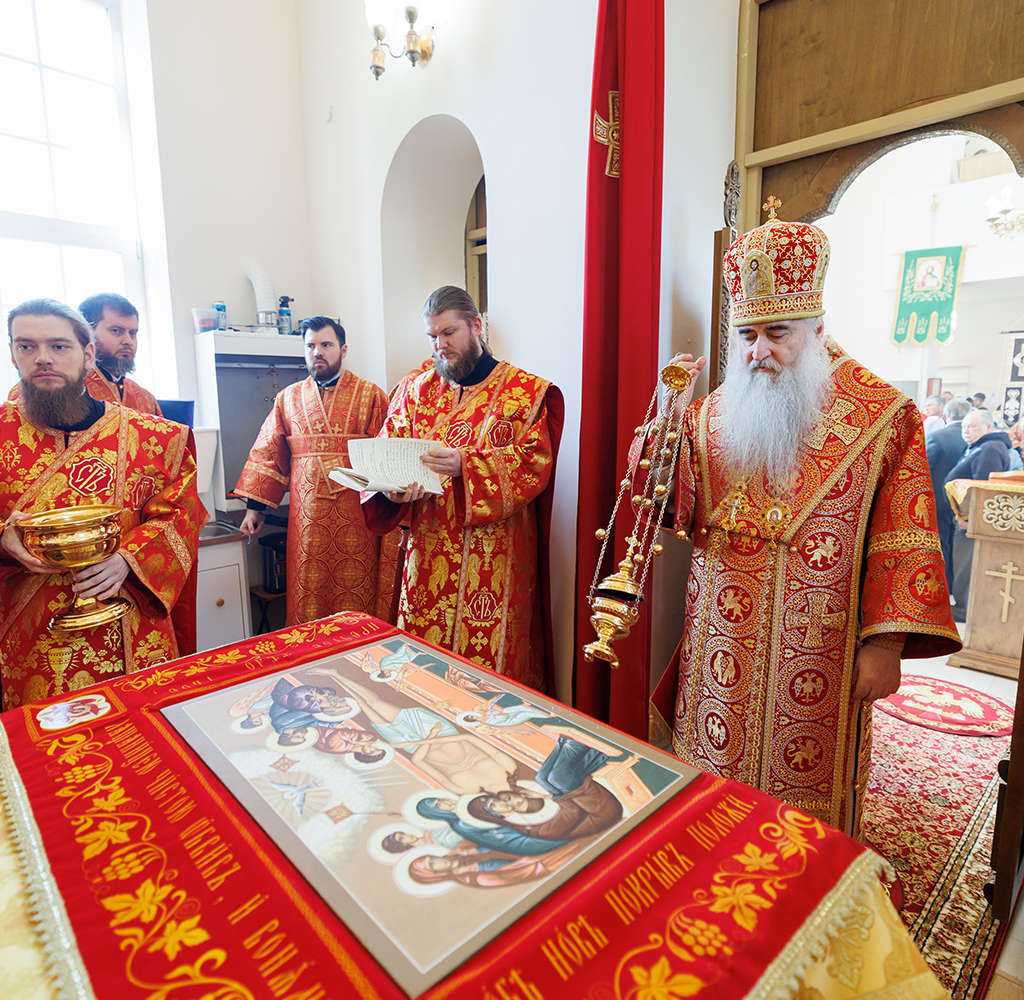 В Симбирской епархии освящен храм во имя святой Матроны Московской
