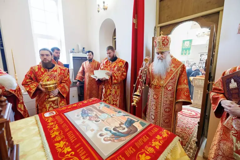 В Симбирской епархии освящен храм во имя святой Матроны Московской