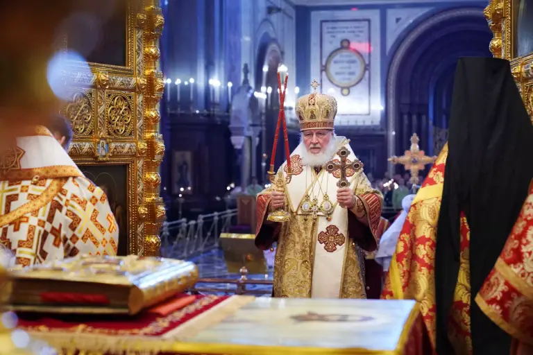 Патриаршая проповедь в Неделю 3-ю по Пасхе, жен-мироносиц, после Литургии в Храме Христа Спасителя
