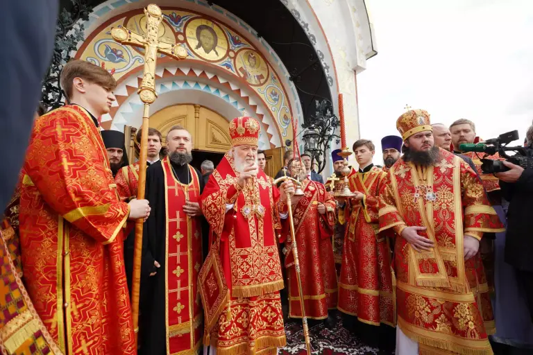 Патриаршее слово в день памяти вмч. Георгия Победоносца после Литургии в Георгиевском храме на Поклонной горе