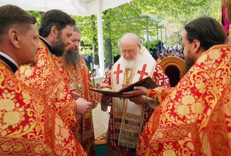 Слово Святейшего Патриарха Кирилла после Литургии на Бутовском полигоне