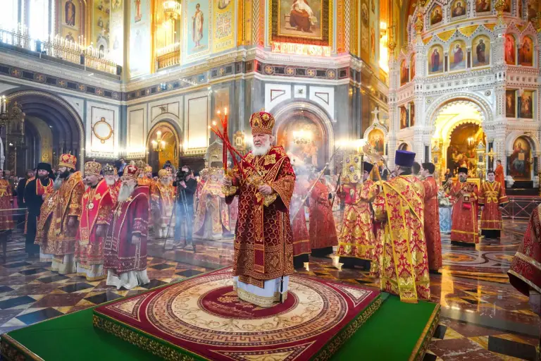 Слово Святейшего Патриарха Кирилла в день памяти равноапостольных Мефодия и Кирилла после Литургии в Храме Христа Спасителя