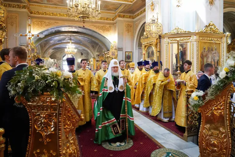 Слово Святейшего Патриарха Кирилла в день памяти святителя Алексия Московского в Богоявленском кафедральном соборе в Елохове г. Москвы