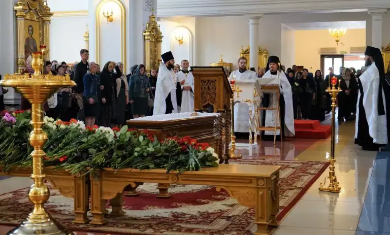 В Спасо-Вознесенском кафедральном соборе прошло отпевание З.А. Кудиновой