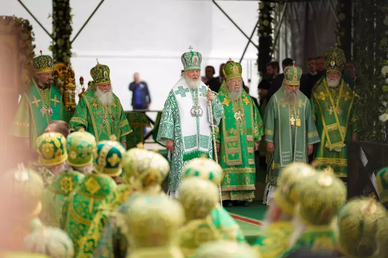 Патриаршая проповедь в день памяти преподобного Сергия Радонежского после Литургии в Троице-Сергиевой лавре