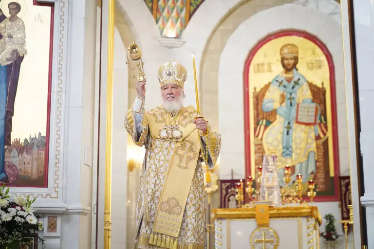 Патриаршее слово после вечернего богослужения в кафедральном соборе Христа Спасителя г. Калининграда