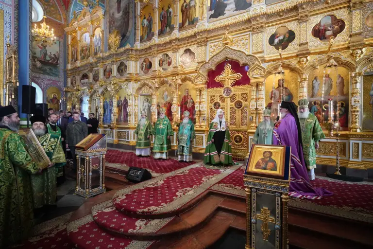 Патриаршая проповедь после Литургии в день памяти преподобных Сергия и Германа в Валаамском монастыре