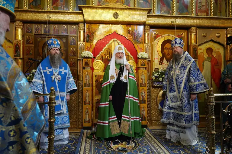 Патриаршая проповедь в праздник Казанской иконы Божией Матери после Литургии в Казанском соборе на Красной площади г. Москвы