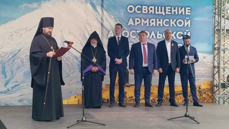 Состоялось открытие армянской церкви в Ульяновске
