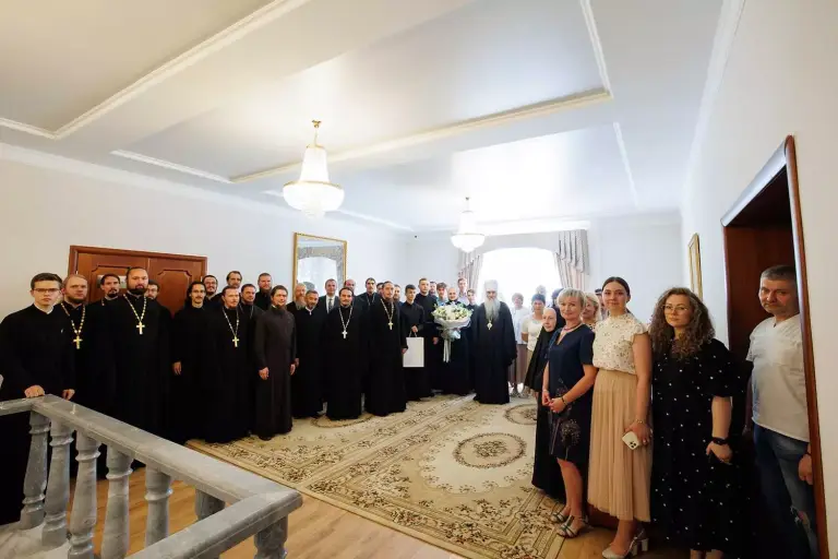 В день Преображения Господня Митрополит Лонгин отмечает годовщину архиерейской хиротонии