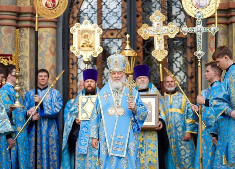 Слово Святейшего Патриарха Кирилла в праздник Успения Божией Матери после Литургии в Успенском соборе Московского Кремля