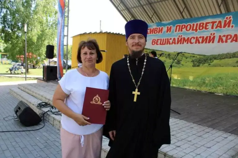 Секретарь Симбирской епархии принял участие в торжествах в поселке Вешкайма